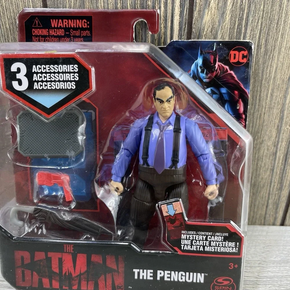 The Batman DC Penguin Spin Master Action Figure New In Package